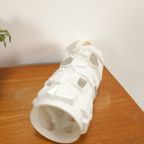 Vintage Hanglamp Melkglas Met Zilver thumbnail 10