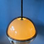 Mid Century Space Age Hanglamp - Lakro Hanglamp - 70S Rise And Fall Lamp thumbnail 6