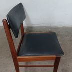 Scandinavian Vintage Chair In Teak / Leather thumbnail 6