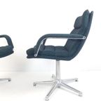 2 Vintage Artifort Geoffrey Harcourt Bureau Stoelen Ploegsto thumbnail 11