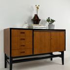 Scandinavisch Vintage Teak Fineren Dressoir Kauto thumbnail 6