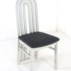 Set 4 Vintage Eighties Stoelen 'Meern' Nieuwe Bekleding thumbnail 4