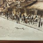Tombeur - Aquarel - De Markt Van Veurne thumbnail 8