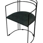 Vintage Arrben Italië Draadstoel Memphis Stijl Minimalistisc thumbnail 12