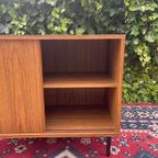 Vintage Fineer Kastje Kast Sideboard Tv Audio Meubel thumbnail 8