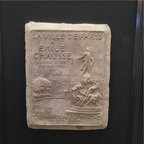 Oude Franse Gipsafdruk Van Laville De Paris thumbnail 3