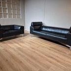 Leolux Howlo 3 Zits + Loveseat - Zwart - Leder - Design thumbnail 23