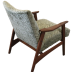 Vintage Fauteuil 'schagen' Midcentury New Upholstery thumbnail 3