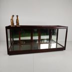 Antieke Engelse Winkeltoonbank Met Spiegel – Circa 1920 thumbnail 8