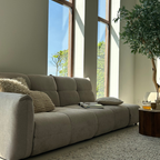 4x6 sofa - X1 Modulaire Bank Warmbeige Uni thumbnail 2