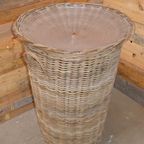 Rotan Mand Met Kunststof Schaal thumbnail 2
