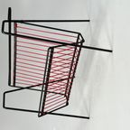 Vintage Lectuurmeubel / Tijdschriftenrek In Pilastro Stijl. 1960's Nederland thumbnail 3