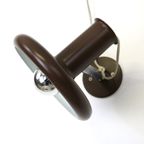 Top Design Fog & Morup Donkerbruine Wandlamp - Model Optima 5 - Ontworpen Door Hans Due - Midcent thumbnail 5