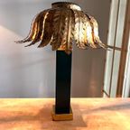Zeldzame ‘Maison Jansen’ Palm Lamp Mid Century Vintage thumbnail 12