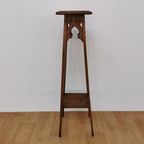 Vintage Bijzettafeltje Plantentafeltje Tafeltje Tafel Pied De Stalle 802 thumbnail 12