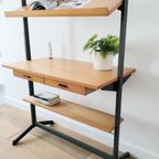 Vintage Modulair, Vrijstaand Wandsysteem, Secretaire Olof Pira thumbnail 10