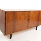 Vintage Deens Dressoir Palissander Hout Kast thumbnail 7
