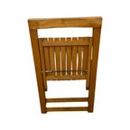 Aldo Jacober - Folding Chair Model ‘Trieste’ - Bazzani Italy - Light Oak (Wood Grain) thumbnail 8