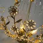 Xl Gemerkte Swarovski Kroonluchter Hanglamp Bloemen Kristal thumbnail 7