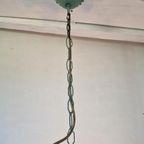 Vintage Hanglamp Met Bloemen Italiaans thumbnail 6