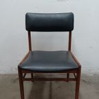 Scandinavian Vintage Chair In Teak / Leather thumbnail 3