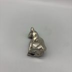 Zilveren Miniatuur Kat thumbnail 10