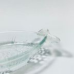 Vintage Fish-Shaped Glass Bowl thumbnail 3