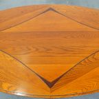 Ovale Schuitema Salontafel Uit De Jugendstil/ Art Nouveau Design Serie Met Mooie Patronen thumbnail 7