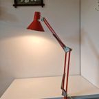 Vintage Oranje Architectenlamp Bureaulamp Klemlamp Desklight thumbnail 9