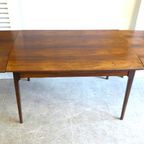 Prachtige Wenge Houten Brutalist Eettafel thumbnail 20