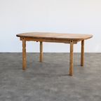 Vintage Eettafel | Tafel | Verlengbaar | Brutalist | Kjaernulf thumbnail 14