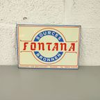 Metalen Reclamebord Fontana 1955 thumbnail 2