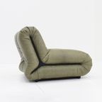 Pagru Leather Lounge Chair Claudio Vagnoni 1P Italy 1971 thumbnail 11