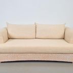 Japandi Dolcefarniente Leda Rotan Linnen Bank By Dfn Italia thumbnail 2