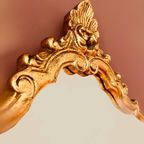 Prachtige Gouden Italiaanse Rococo Spiegel thumbnail 5