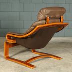 Deense “apollo” Fauteuil Met Hocker – Svend Skipper – Jaren 70 thumbnail 14
