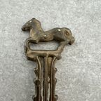Antieke Messing Kaarsen Dover thumbnail 3