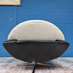 Vintage Deens Design Draaifauteuil, Johannes Andersen Midcentury Design thumbnail 10