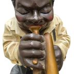 Vintage Beeldje Muzikant – Trompettist In Retro Stijl thumbnail 5