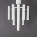 Space Age Metalen Plafond Lamp Van Temde thumbnail 5