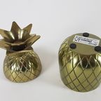 Ananas - Ikea - Model Vindflakt - Koper - Aluminium - Hollywood Regency Stijl thumbnail 5