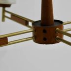 Vintage Plafondlamp, 4-Armige Lamp thumbnail 9