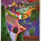 David Hockney,  Nichols Canyon, 1980, Mr.Og Mrs. Richard C. Hedreen thumbnail 2