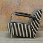 Zwart Witte Stoffen Leolux Scylla Design Fauteuil thumbnail 8