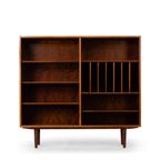 Vintage Deens Design Palissander Boekenkast Met Lp-Rek, 1960S thumbnail 10