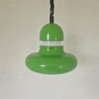 Vintage Space Age Rise And Fall Lamp Appel Groen thumbnail 3