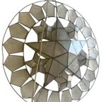 Vintage Ronde Capiz Shell Hanglamp / Wandlamp thumbnail 2