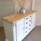 Prachtige Wit Landelijke Ladekast Dressoir thumbnail 5