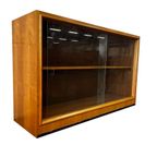 Vintage Lage Vitrinekast / Mini Dressoir / Tvkastje thumbnail 3