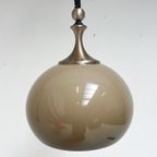 Zandkleurige Dijkstra Mushroom Plafondlamp, 1970’S thumbnail 2